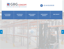 Tablet Screenshot of gbgconcept.com